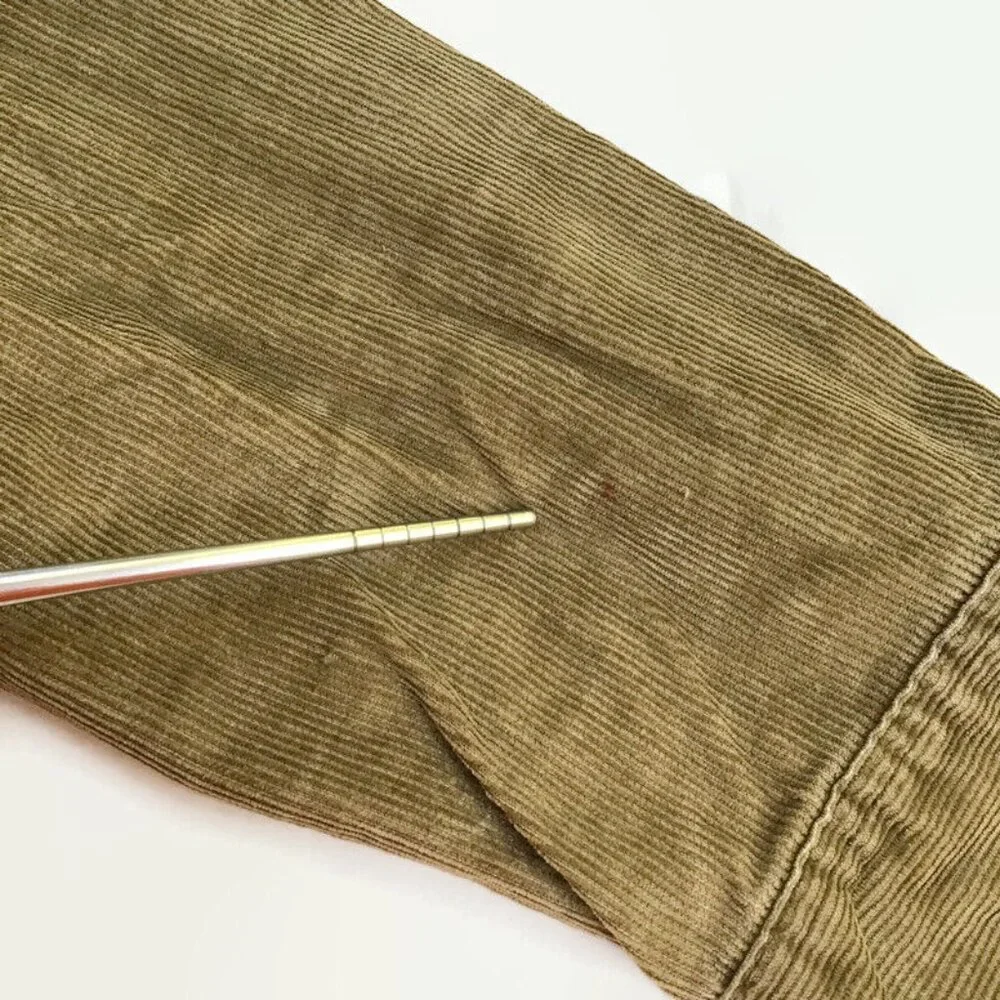 1970s Levi's Brown Corduroy Jacket Adult Medium Western Pocket Cut Yoke Vintage